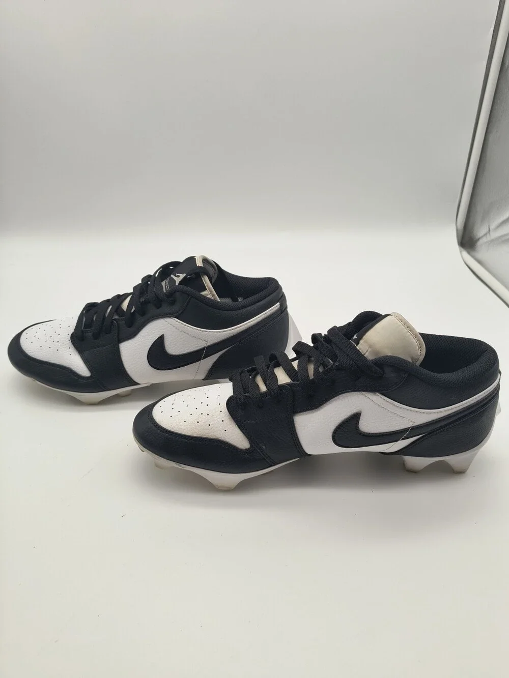 Nike Air Jordan 1 Low TD Panda Black White Football Cleats Size 11